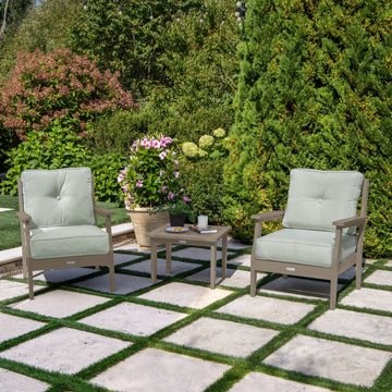 Lehigh Deep Seating 3 Piece Chair and Side Table Set Deep Seating Highwood USA 