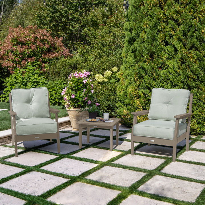 Lehigh Deep Seating 3 Piece Chair and Side Table Set Deep Seating Highwood USA 