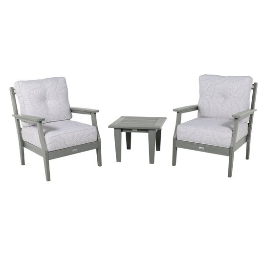 Lehigh Deep Seating 3 Piece Chair and Side Table Set Deep Seating Highwood USA 