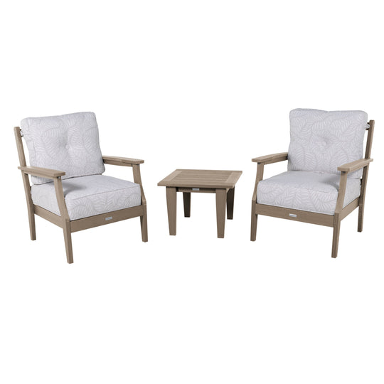 Lehigh Deep Seating 3 Piece Chair and Side Table Set Deep Seating Highwood USA 