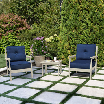 Lehigh Deep Seating 3 Piece Chair and Side Table Set Deep Seating Highwood USA 