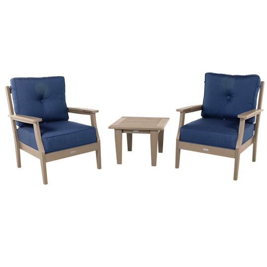 Lehigh Deep Seating 3 Piece Chair and Side Table Set Deep Seating Highwood USA 