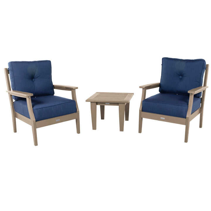 Lehigh Deep Seating 3 Piece Chair and Side Table Set Deep Seating Highwood USA 