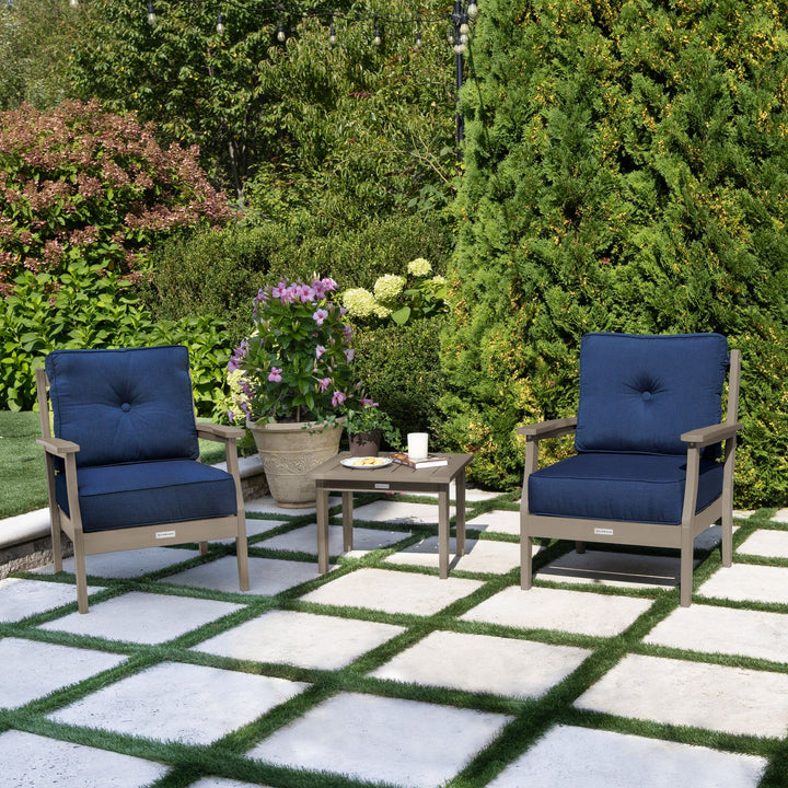 Lehigh Deep Seating 3 Piece Chair and Side Table Set Deep Seating Highwood USA 