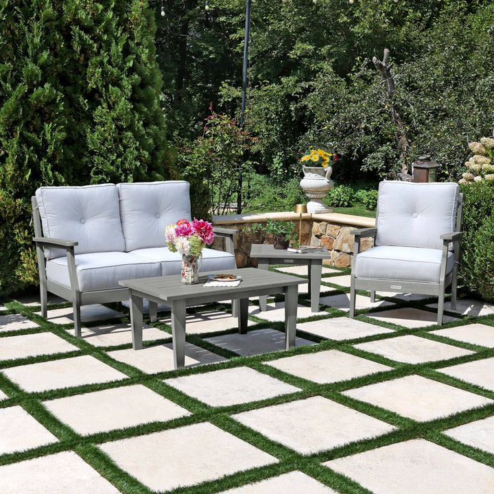 Lehigh Deep Seating 4 Piece Loveseat and Chair Set Deep Seating Highwood USA 