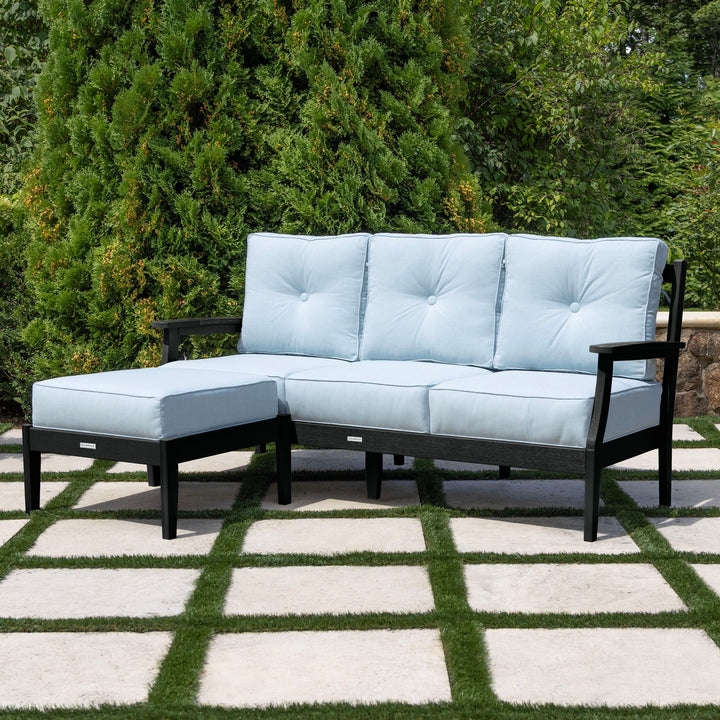 Lehigh Deep Seating 2 Piece Couch and Ottoman Set Deep Seating Highwood USA 