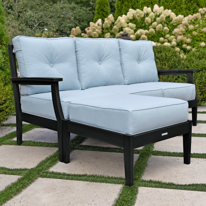 Lehigh Deep Seating 2 Piece Couch and Ottoman Set Deep Seating Highwood USA 