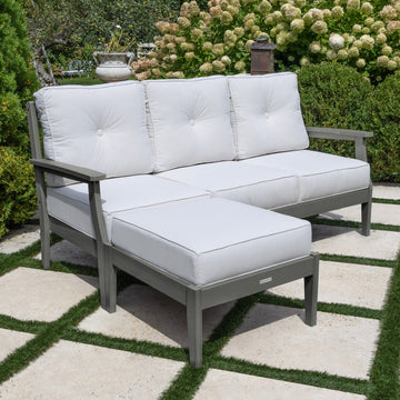 Lehigh Deep Seating 2 Piece Couch and Ottoman Set Deep Seating Highwood USA 
