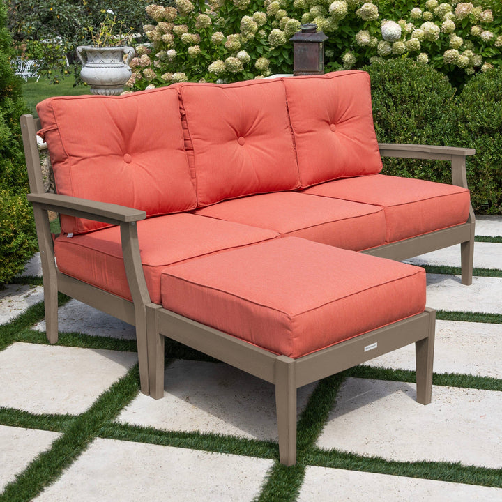 Lehigh Deep Seating 2 Piece Couch and Ottoman Set Deep Seating Highwood USA 
