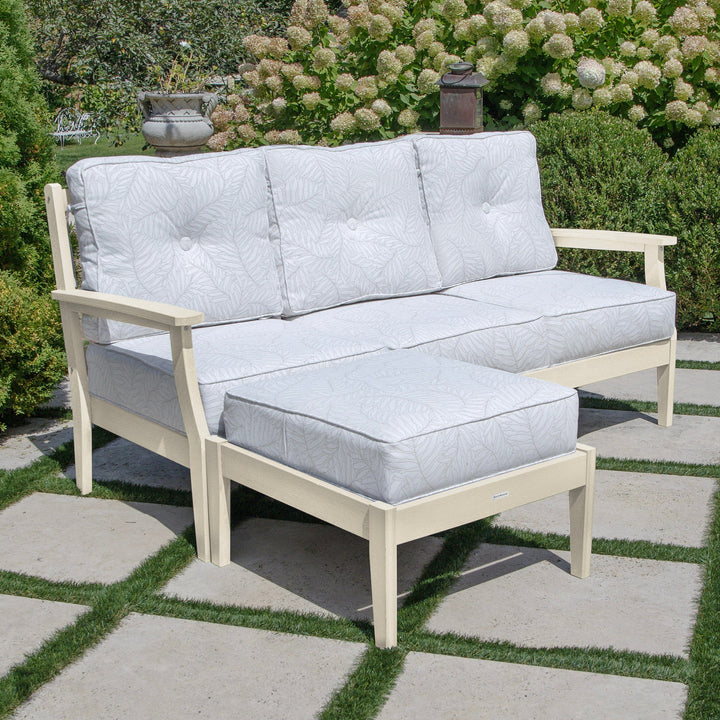 Lehigh Deep Seating 2 Piece Couch and Ottoman Set Deep Seating Highwood USA 