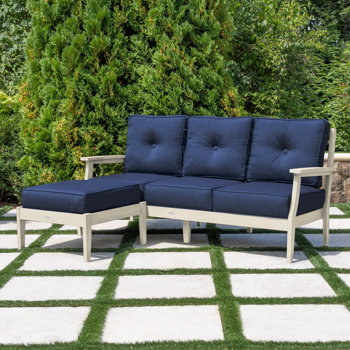 Lehigh Deep Seating 2 Piece Couch and Ottoman Set Deep Seating Highwood USA 