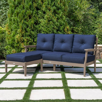Lehigh Deep Seating 2 Piece Couch and Ottoman Set Deep Seating Highwood USA 