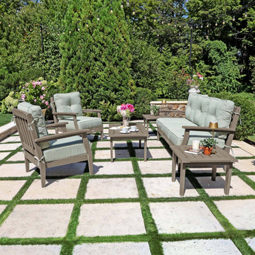 Lehigh Deep Seating 6 Piece Conversation Set Deep Seating Highwood USA 