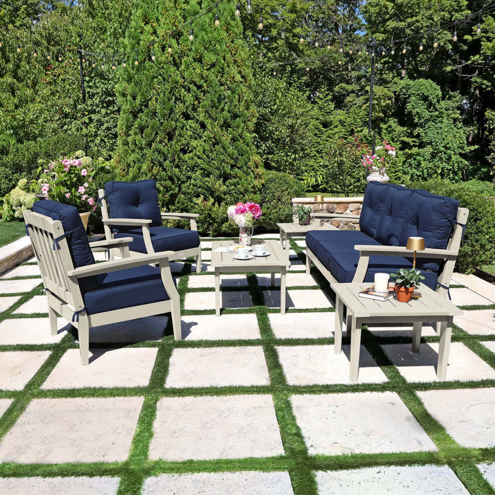 Lehigh Deep Seating 6 Piece Conversation Set Deep Seating Highwood USA 