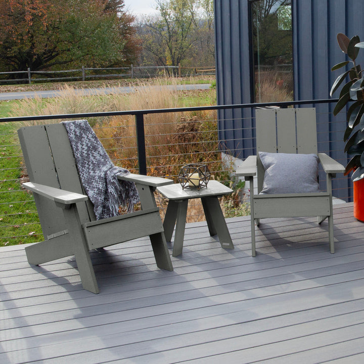 Italica Modern Adirondack 3-Piece Set Kitted Sets Highwood USA 