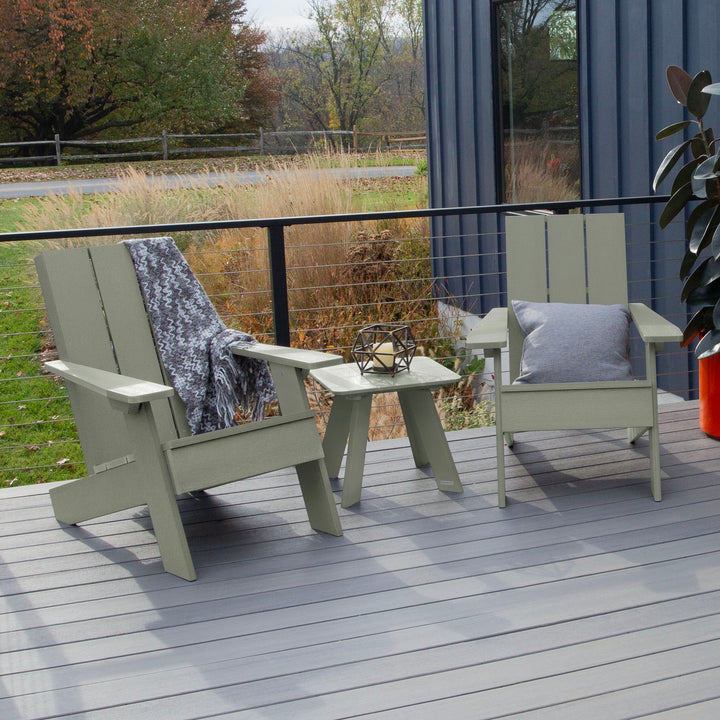 Italica Modern Adirondack 3-Piece Set Kitted Sets Highwood USA 