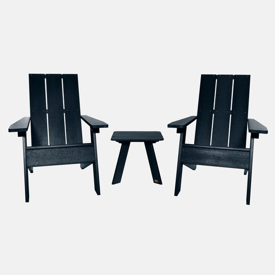 Italica Modern Adirondack 3-Piece Set Kitted Sets Highwood USA Federal Blue 