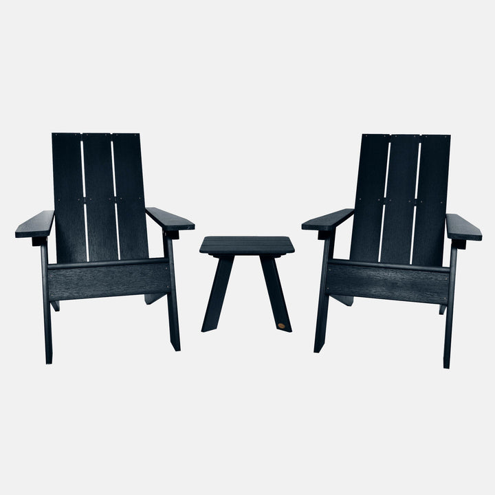 Italica Modern Adirondack 3-Piece Set Kitted Sets Highwood USA Federal Blue 