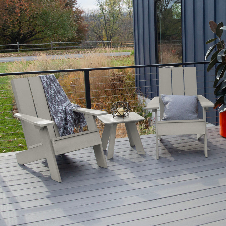 Italica Modern Adirondack 3-Piece Set Kitted Sets Highwood USA 