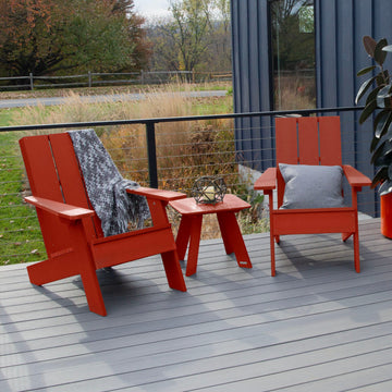 Italica Modern Adirondack 3-Piece Set Kitted Sets Highwood USA 