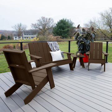 Italica Modern Adirondack 4-Piece Set Kitted Sets Highwood USA 