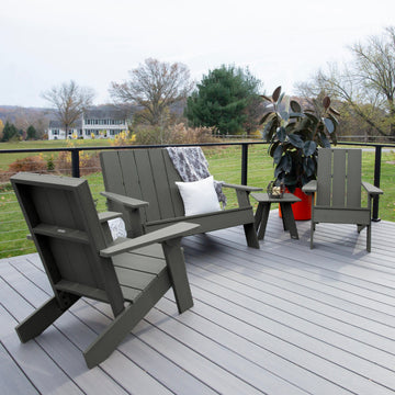 Italica Modern Adirondack 4-Piece Set Kitted Sets Highwood USA 