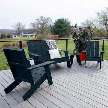 Italica Modern Adirondack 4-Piece Set Kitted Sets Highwood USA 