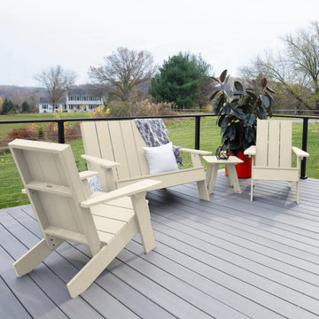 Italica Modern Adirondack 4-Piece Set Kitted Sets Highwood USA 