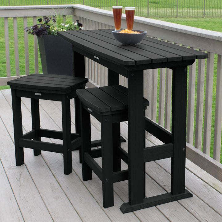 Lehigh 3pc Counter Height Balcony Set Dining Highwood USA 