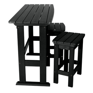 Lehigh 3pc Counter Height Balcony Set Dining Highwood USA 