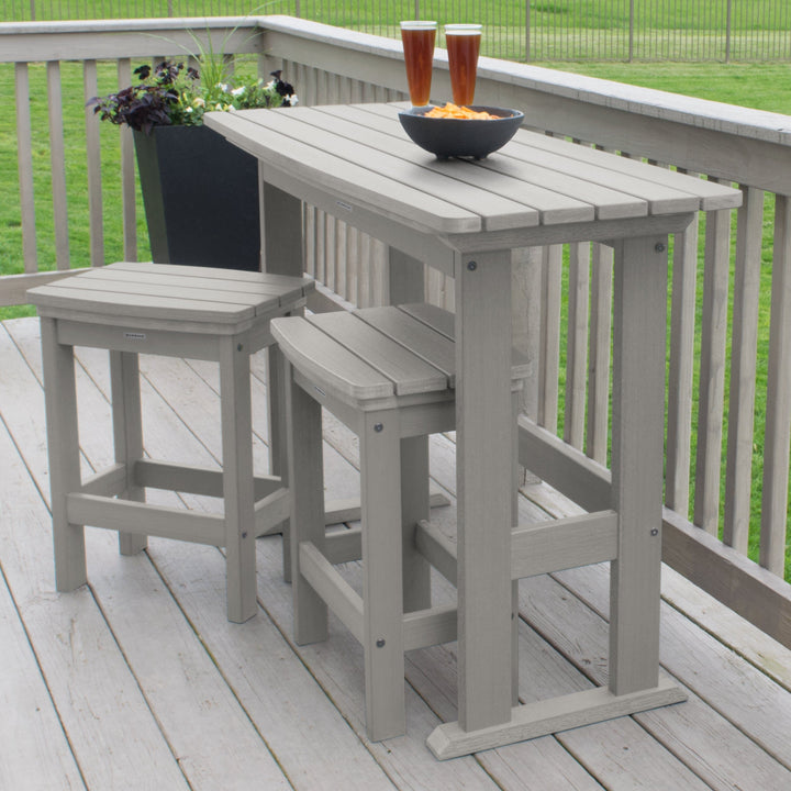 Lehigh 3pc Counter Height Balcony Set Dining Highwood USA 