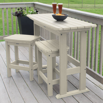 Lehigh 3pc Counter Height Balcony Set Dining Highwood USA 
