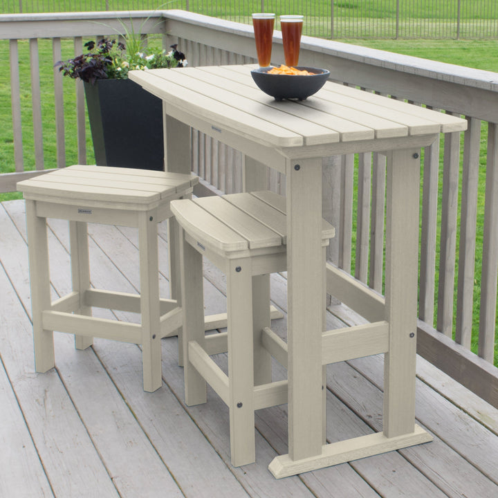 Lehigh 3pc Counter Height Balcony Set Dining Highwood USA 