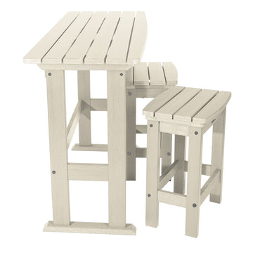 Lehigh 3pc Counter Height Balcony Set Dining Highwood USA 