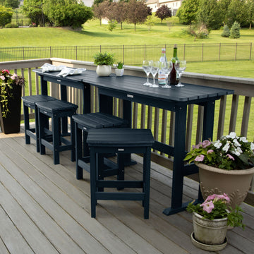 Lehigh 6pc Counter Height Balcony Set Dining Highwood USA 
