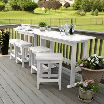 Lehigh 6pc Counter Height Balcony Set Dining Highwood USA 