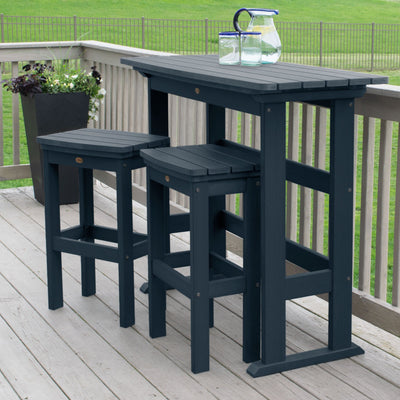 Lehigh 3pc Bar Height Balcony Set Dining Highwood USA 