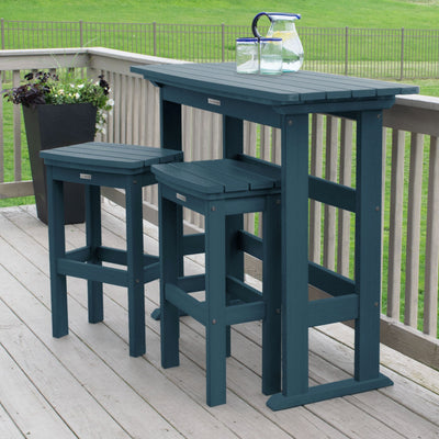 Lehigh 3pc Bar Height Balcony Set Dining Highwood USA 