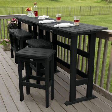 Lehigh 6pc Bar Height Balcony Set Dining Highwood USA 