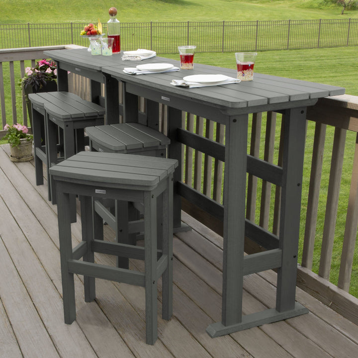 Lehigh 6pc Bar Height Balcony Set Dining Highwood USA 