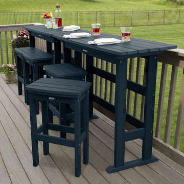 Lehigh 6pc Bar Height Balcony Set Dining Highwood USA 