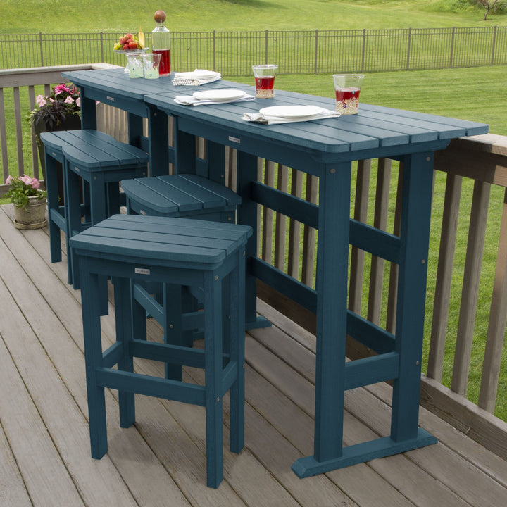 Lehigh 6pc Bar Height Balcony Set Dining Highwood USA 