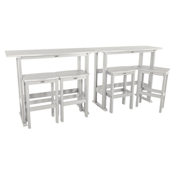 Lehigh 6pc Bar Height Balcony Set Dining Highwood USA 