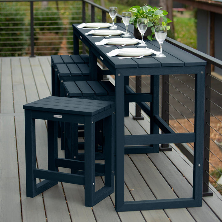 Monroe Modern Counter Height Balcony 6 Piece Set Dining Highwood USA 