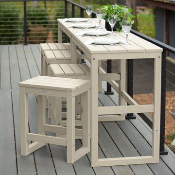Monroe Modern Counter Height Balcony 6 Piece Set Dining Highwood USA 
