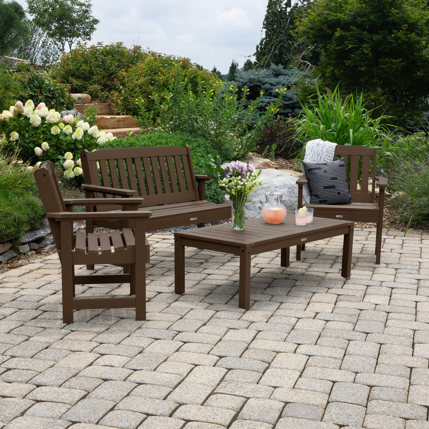 Lehigh Garden Conversation Set Kitted Sets Highwood USA 