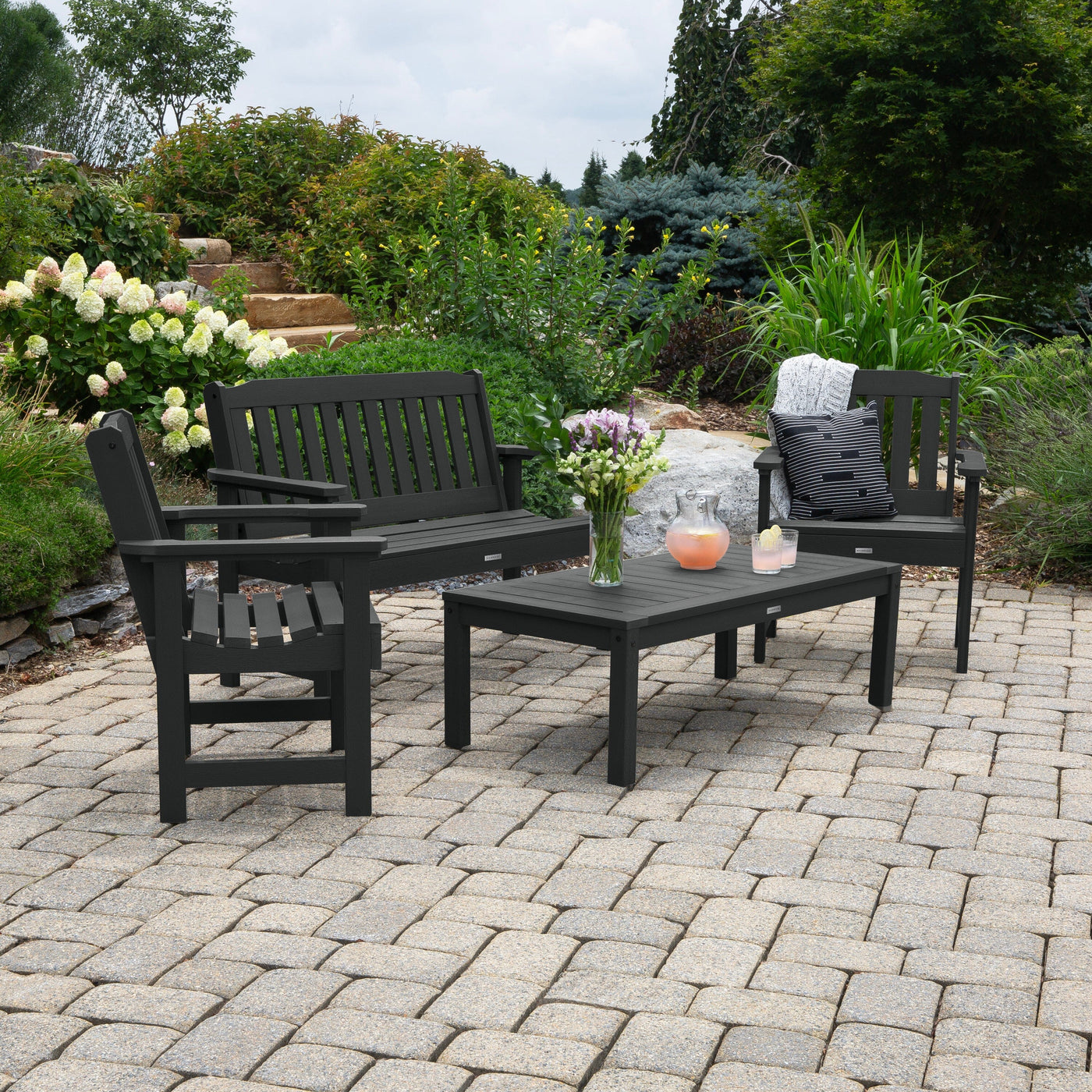 Lehigh Garden Conversation Set Kitted Sets Highwood USA 