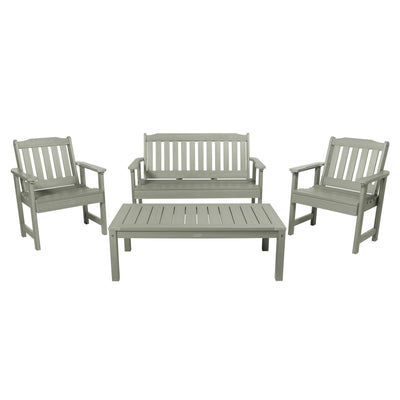 Lehigh Garden Conversation Set Kitted Sets Highwood USA Eucalyptus 