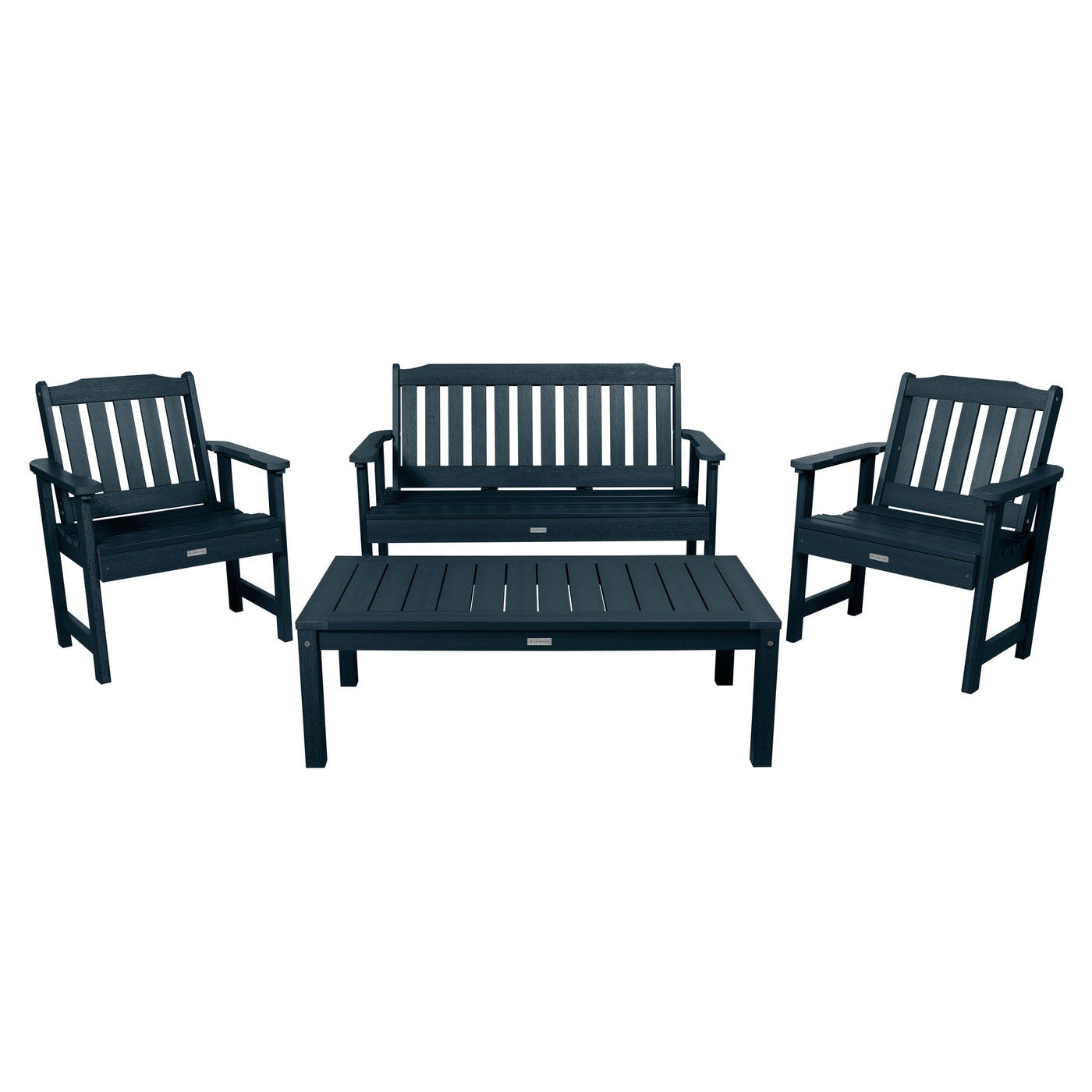 Lehigh Garden Conversation Set Kitted Sets Highwood USA Federal Blue 