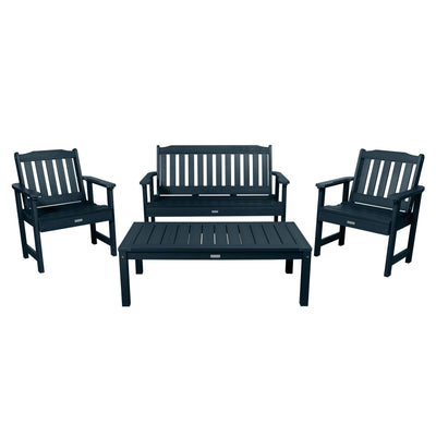 Lehigh Garden Conversation Set Kitted Sets Highwood USA Federal Blue 